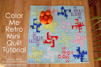 Pinwheel block quilt tutorial