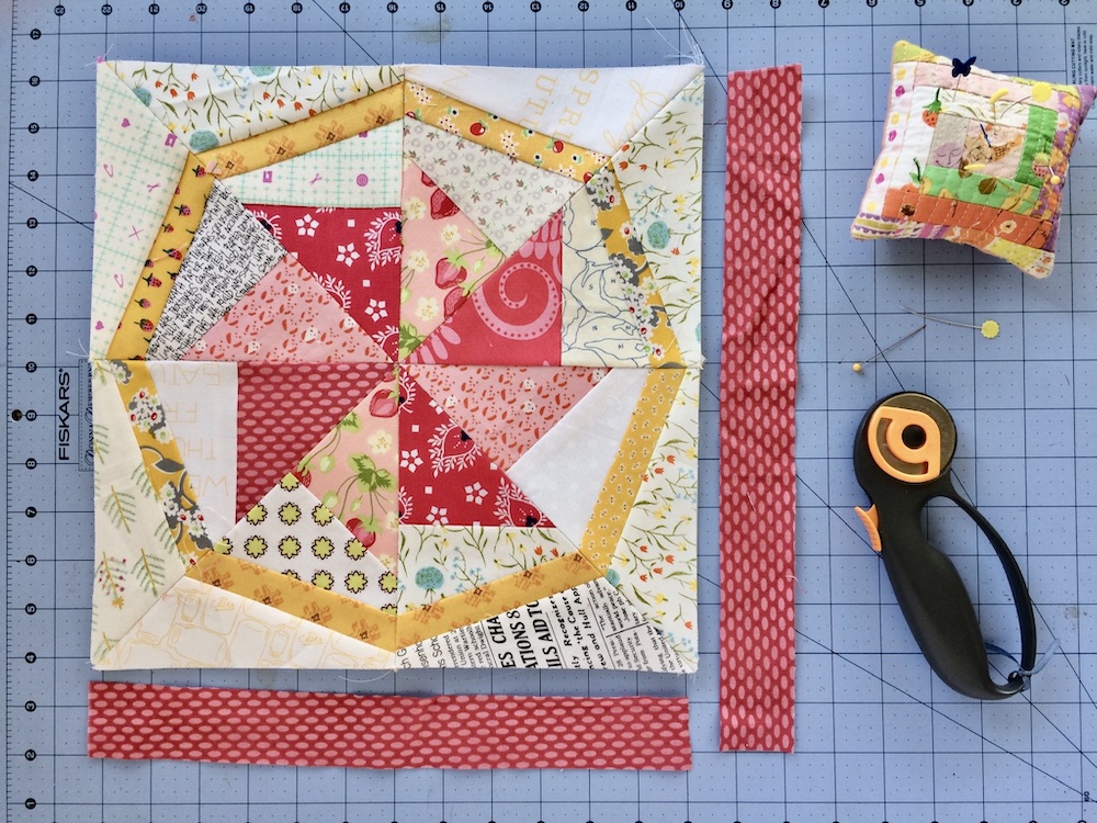 Tip: How to Resize a Quilt Block that is Too Small - Diary of a Quilter