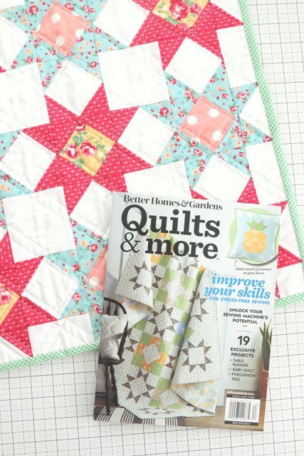 Mini Quilt Patterns in Quilts & More Magazine