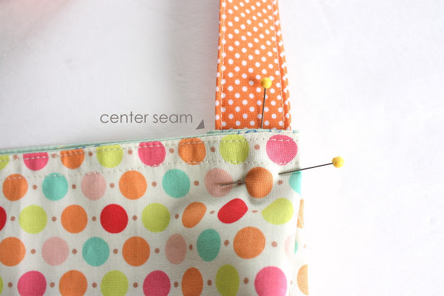 Easy Fat Quarter Bag Tutorial featured by top US quilting blog, Diary of a Quilter