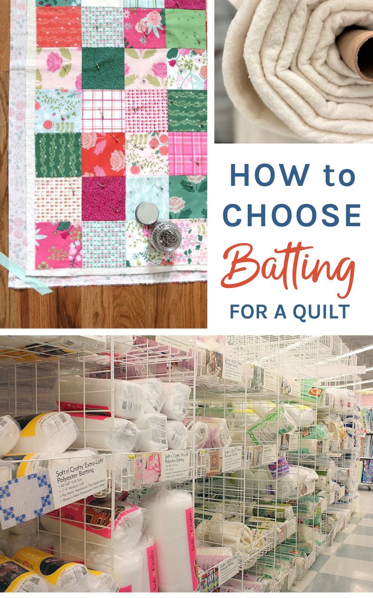 How to Choose Batting for a Quilt | Tutorial | Diary of a Quilter