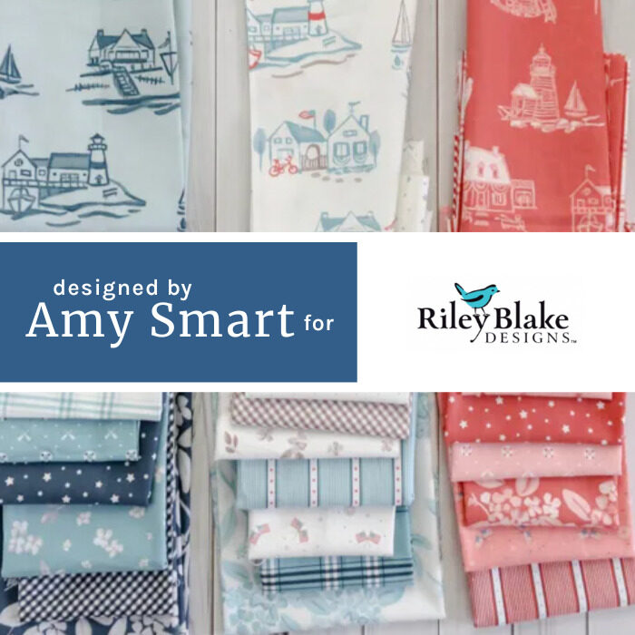 Fabric Collections by Amy Smart for Riley Blake Designs.